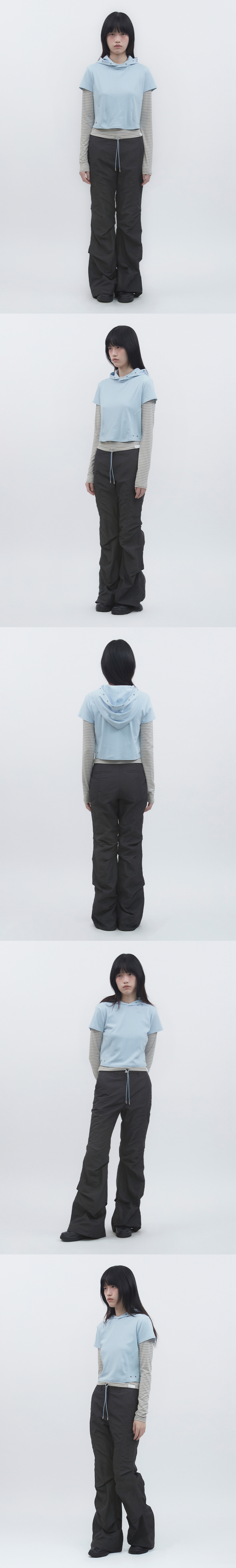 【TUOMIO】TUCKED BOOTSCUT PANTS ★韓国人気★追跡付 TUOMIO】TUCKED BOOTSCUT PANTS ☆韓国人気☆追跡付 (TUOMIO