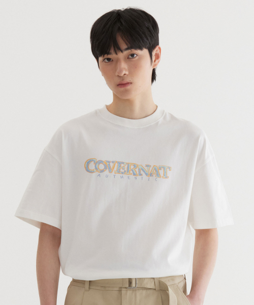 MULTI COLOR LOGO GRAPHIC T-SHIRT
