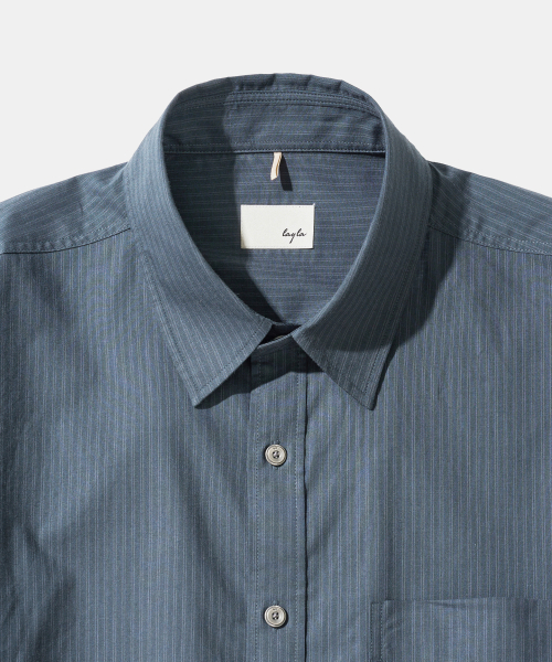 Midnight Pinstripe Shirt S168