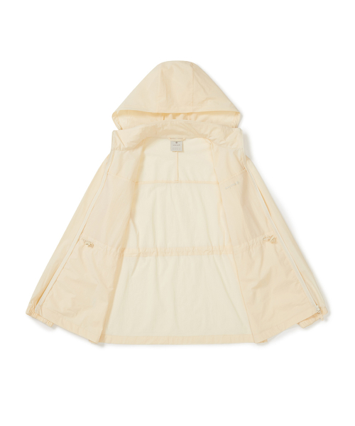 Airдот женская ветровка с отстёгивающимся худи S25MWTWB35 Pastel Yellow