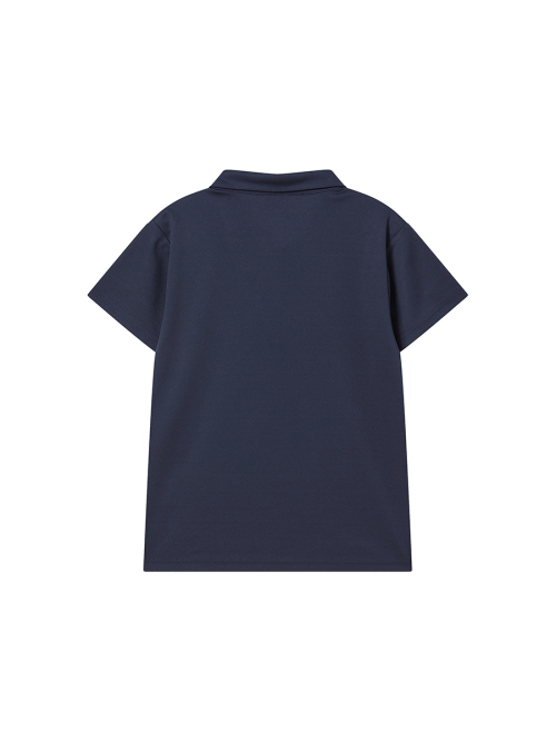 RACING PIQUE POLO SHIRTS NAVY