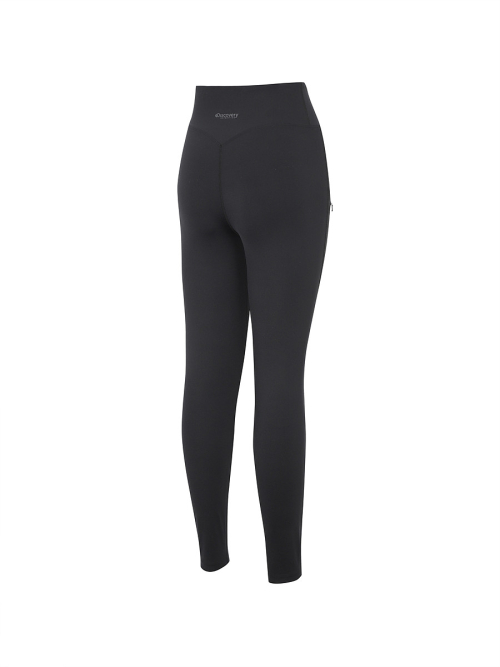 Женские гибридные леггинсы Freshvent (BLACK)