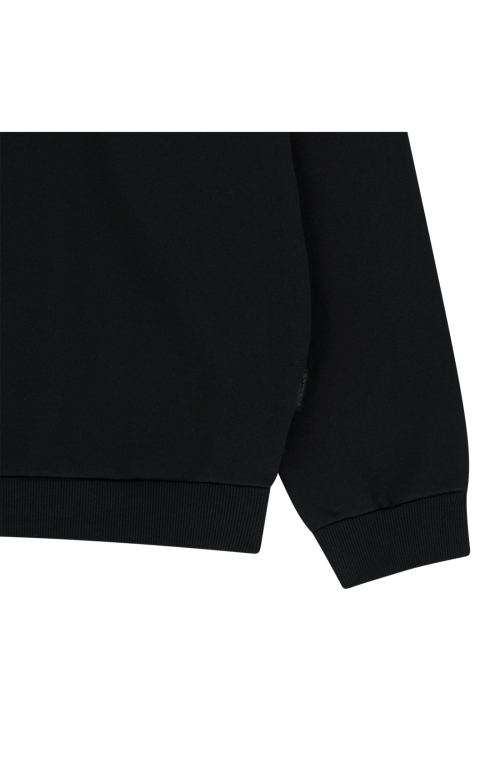 LOGO POLO SWEATSHIRT [BLACK]