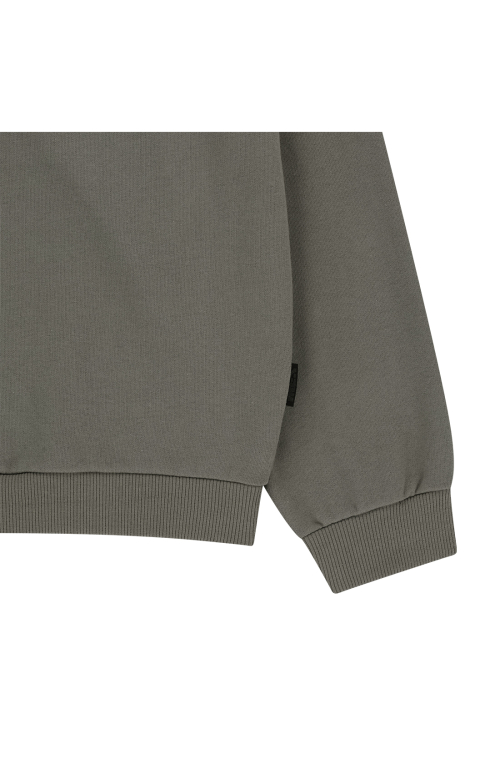LOGO POLO SWEATSHIRT [KHAKI]