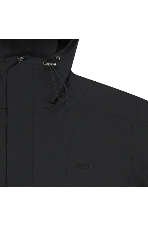PANELED WINDBREAKER [BLACK]