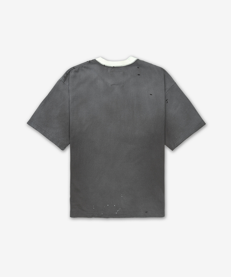 【MIHARA YASUHIRO】Smile Face Short Sleeve T-shirt/送料込み MUSINSA | MAISON MIHARA YASUHIRO Smiley Face Short Sleeve T