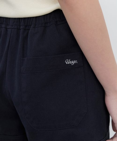Хлопковые шорты на резинке Cotton banding shorts