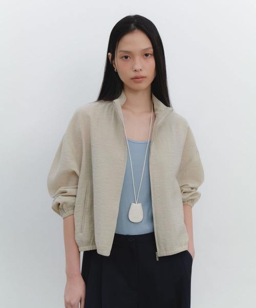 Sheer nylon light jumper