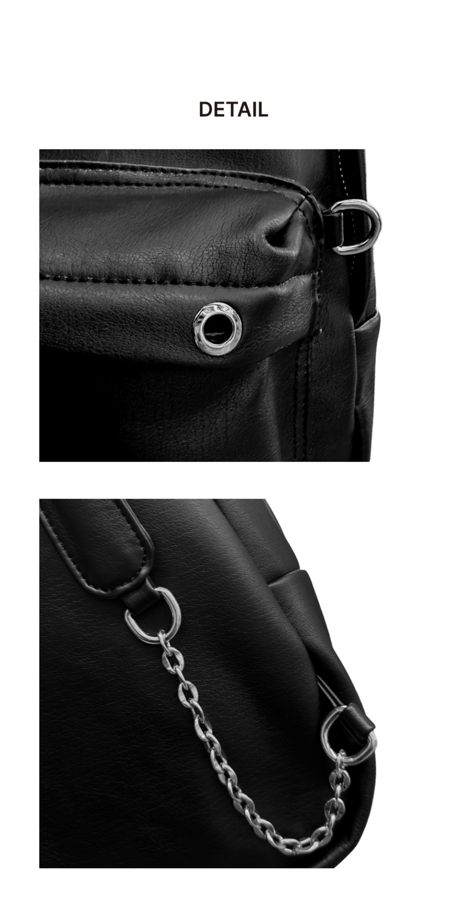【BLACKPURPLE】25SS★ Shadow Chain Mini Backpack BLACKPURPLE】25SS☆ Shadow Chain Mini Backpack