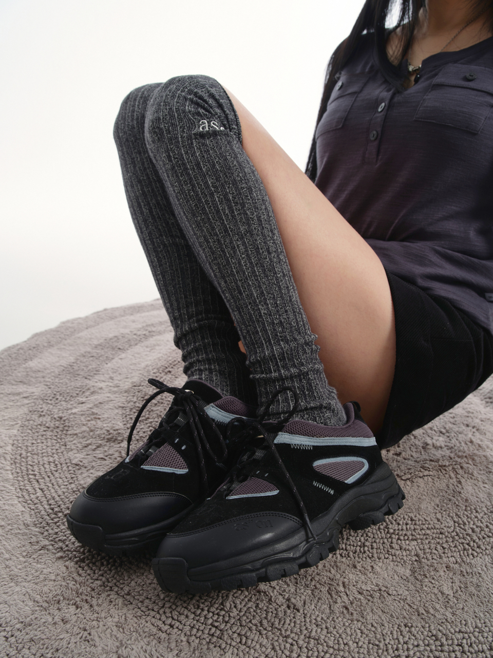 【AS\"ON X NEGATIVETHREE]】25ss TREKFORCE SNEAKERS MUSINSA公式 | ASON [ASON x NEGATIVETHREE] TREKFORCE SNEAKERS