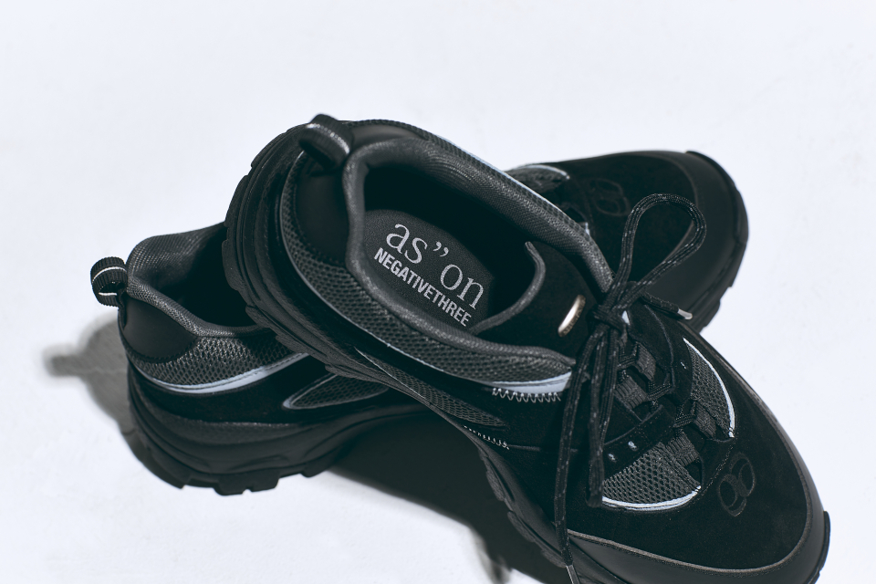 애즈온(ASON) [ASON X NEGATIVETHREE] TREKFORCE SNEAKERS