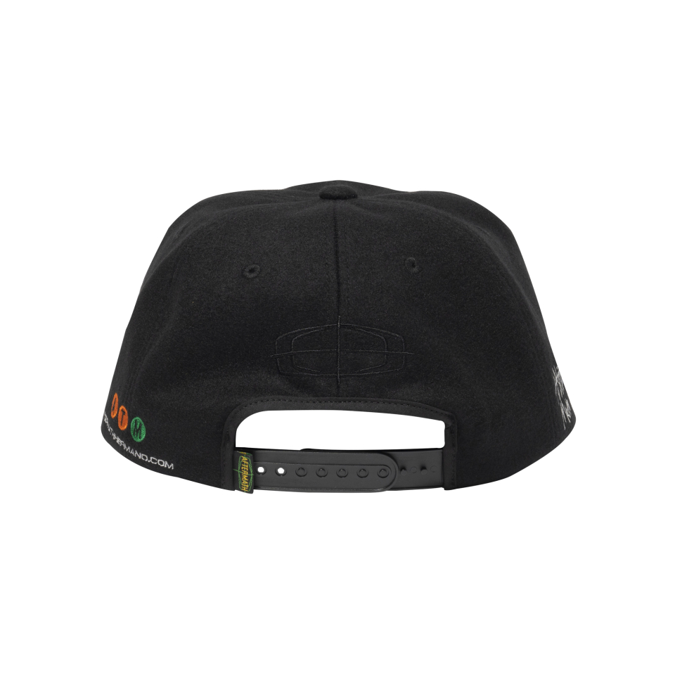 AFTERMATH■PATCH BALL CAP■送料込 애프터매스(AFTERMATH) ATM LOGO PATCH BALL CAP (BLACK