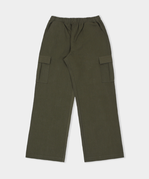 Брюки карго из слаб-хлопка (Green)