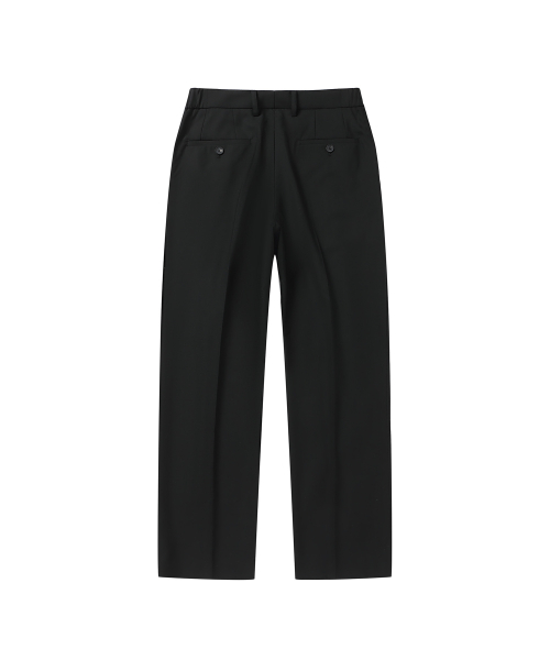 Классические брюки Two Tuck Regular Fit_Black