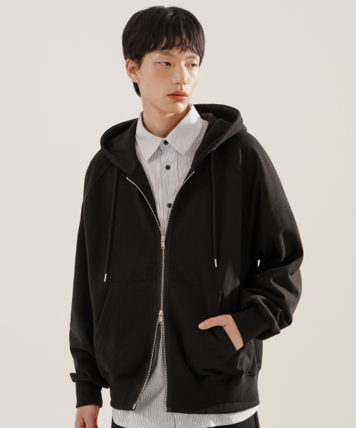 Худи-свитшот Luna Raglan Balloon Black KJHD2613