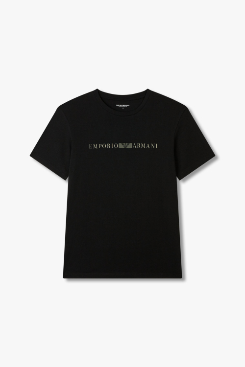 EMPORIO ARMANI UNDERWEAR мужская loungewear футболка с лого Black 0815114005