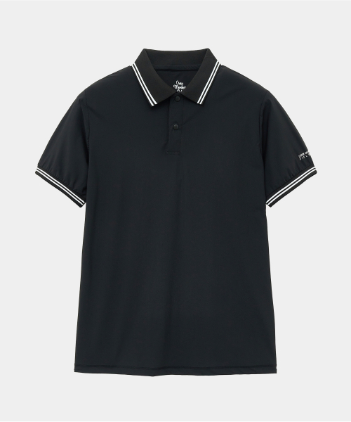 FIELD BASIC POLO BLACK