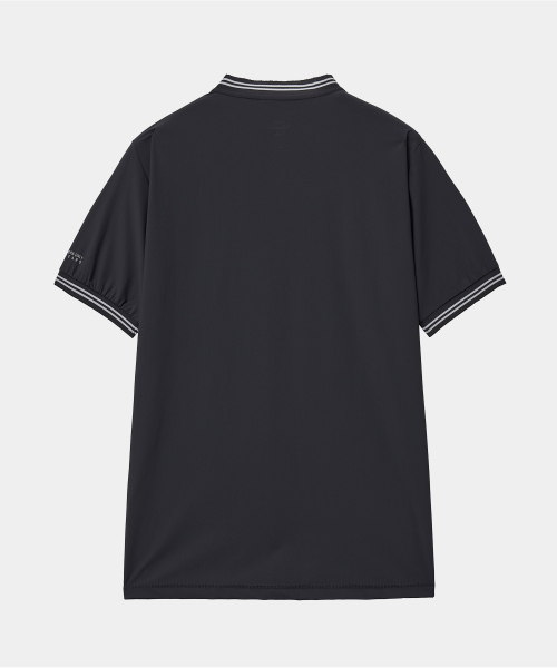 FIELD ROUND POLO CHARCOAL