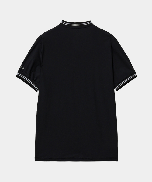 FIELD ROUND POLO BLACK