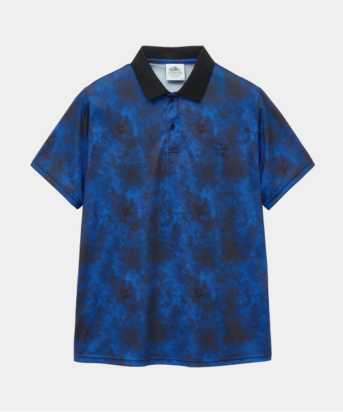 RESORT PRINT POLO SPACE