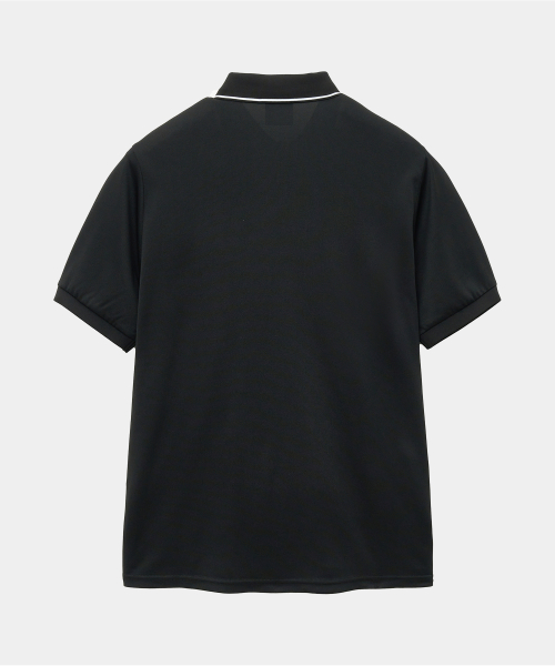 RESORT BASIC POLO BLACK