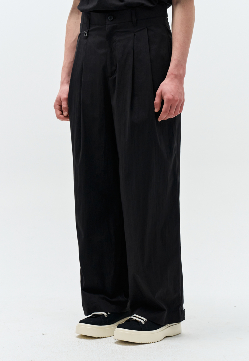 Легкие широкие брюки Black ZH3PT305BK