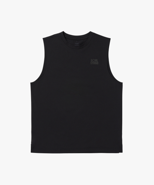 MS AIR DRY SLEEVELESS-BLACK