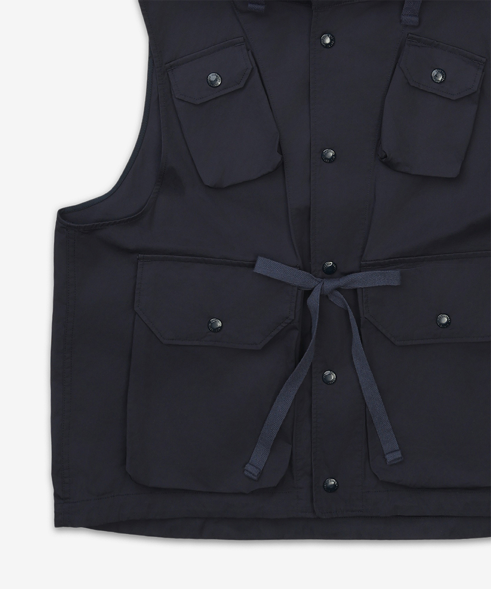 MUSINSA | ENGINEERED GARMENTS Field Vest - Dark Navy / QT077PB002