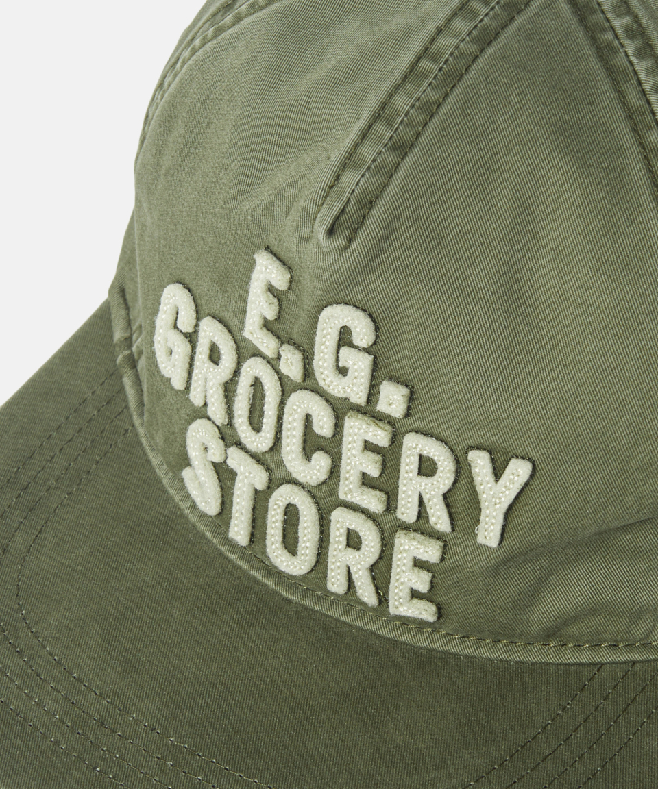 キャップ ESPIONAGE Grocery 5Panel Vintage Cap Olive 20250310-12 MUSINSA | ESPIONAGE Grocery 5Panel Vintage Cap Olive