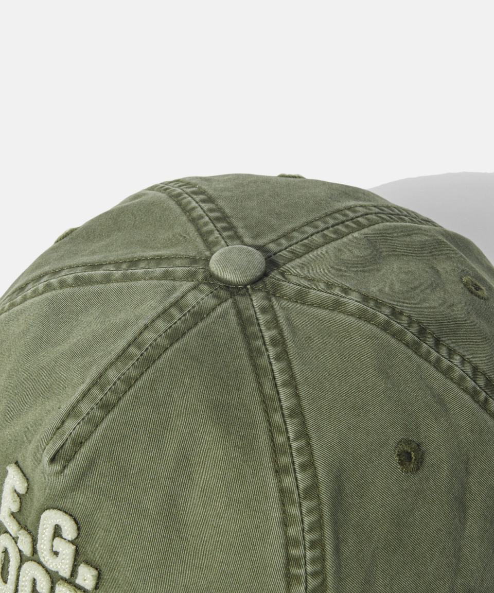 キャップ ESPIONAGE Grocery 5Panel Vintage Cap Olive 20250310-12 MUSINSA | ESPIONAGE Grocery 5Panel Vintage Cap Olive