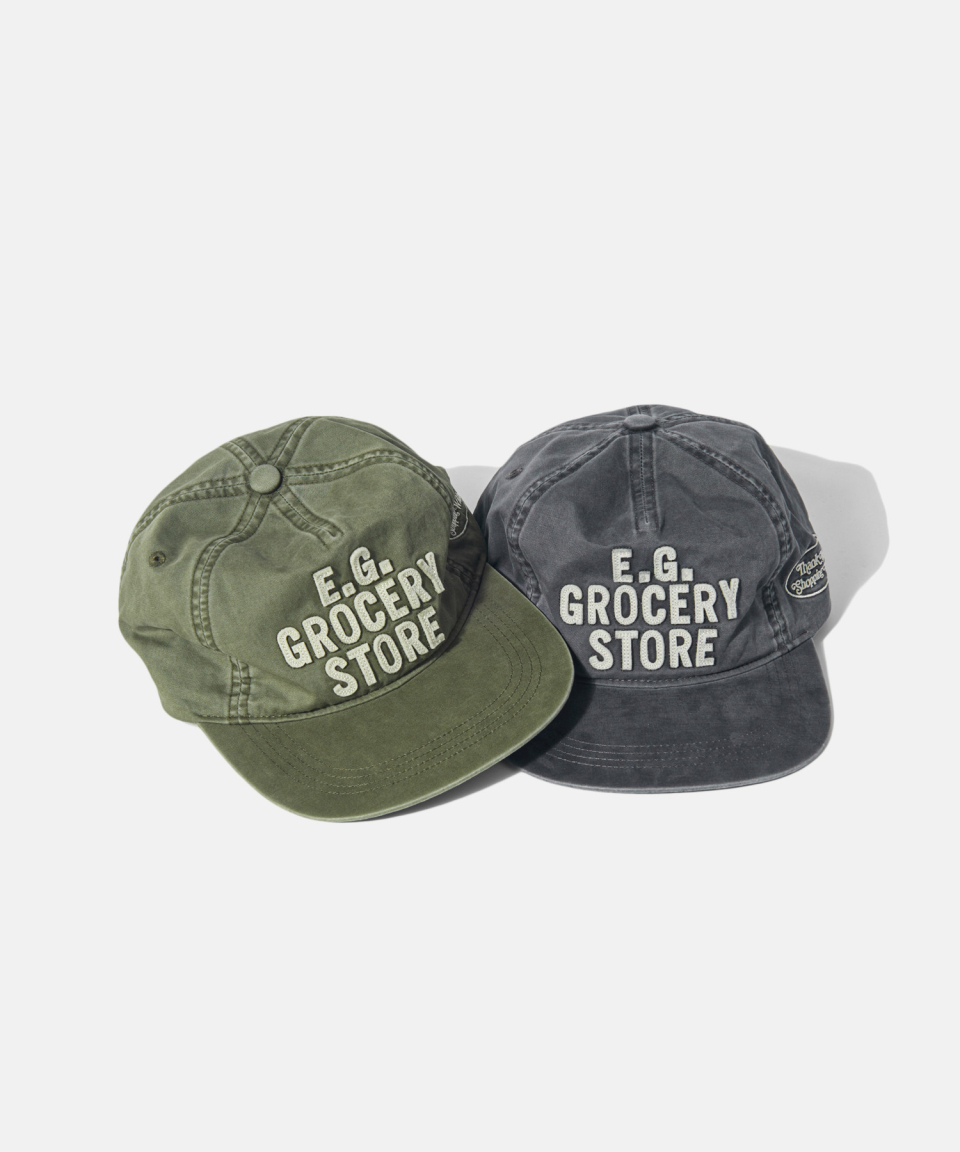 キャップ ESPIONAGE Grocery 5Panel Vintage Cap Charcoal 20250310-11 MUSINSA | ESPIONAGE Grocery 5Panel Vintage Cap Charcoal