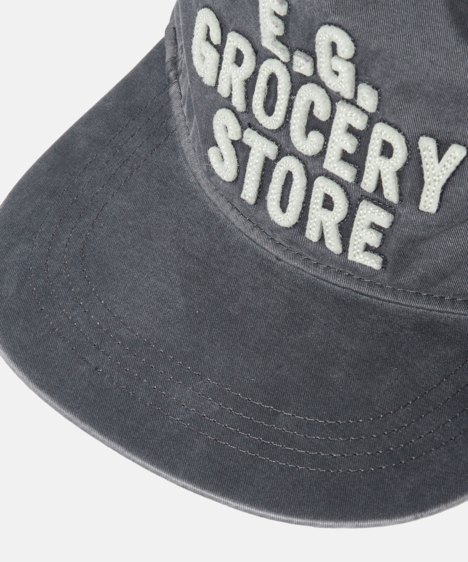 キャップ ESPIONAGE Grocery 5Panel Vintage Cap Charcoal 20250310-11 MUSINSA | ESPIONAGE Grocery 5Panel Vintage Cap Charcoal