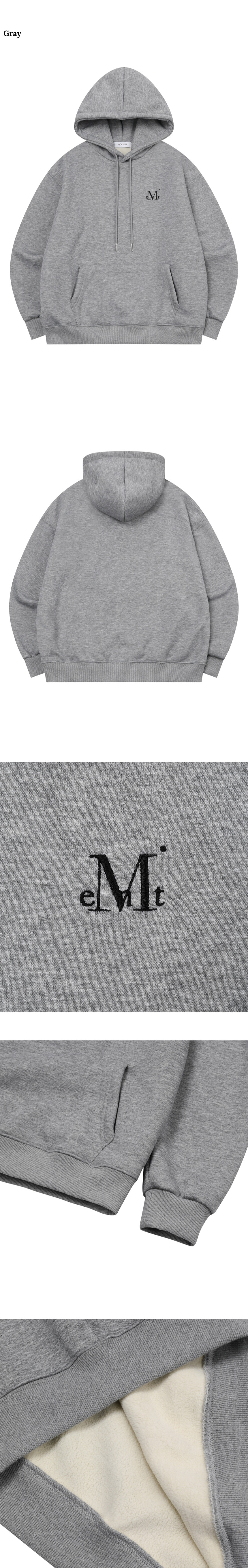 MUSINSA | MUCENT Signature Basic Logo Hoodie Unisex (6 Colors)