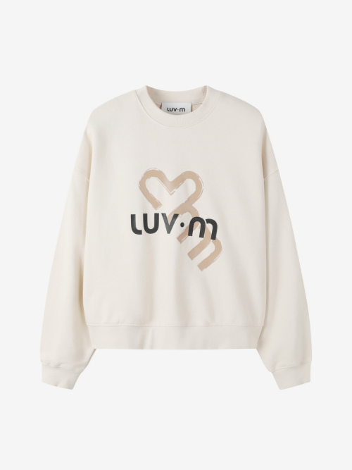 LOGO SWEATSHIRT_CREAM