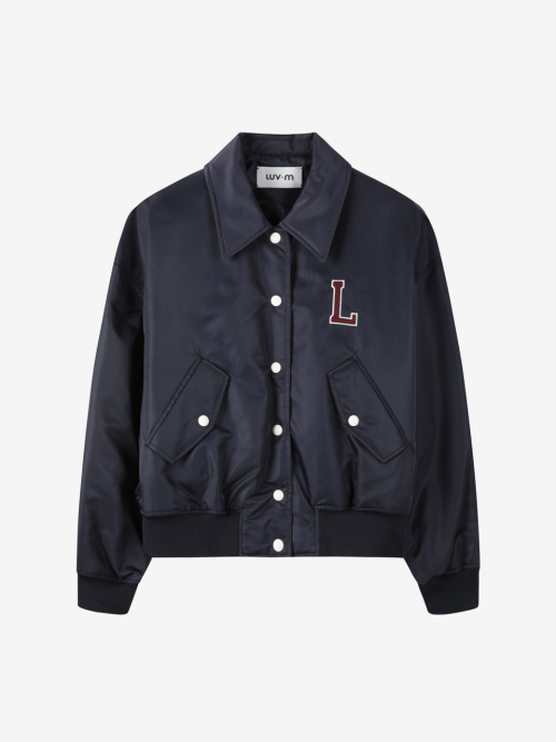 LOGO STADIUM JUMPER_NAVY