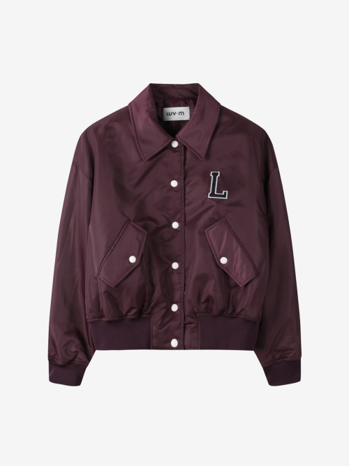 LOGO STADIUM JUMPER_WINE