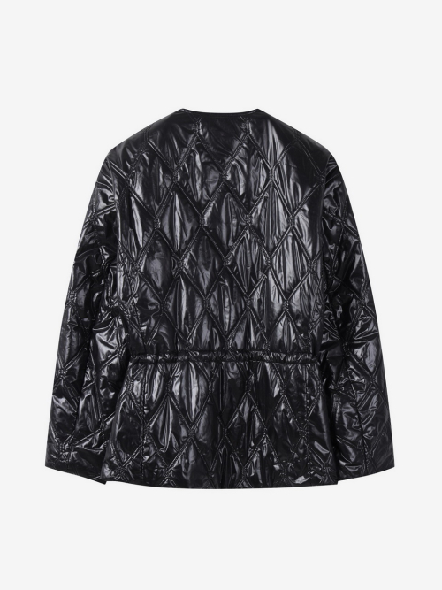 CURVY ZIP-UP JACKET_BLACK