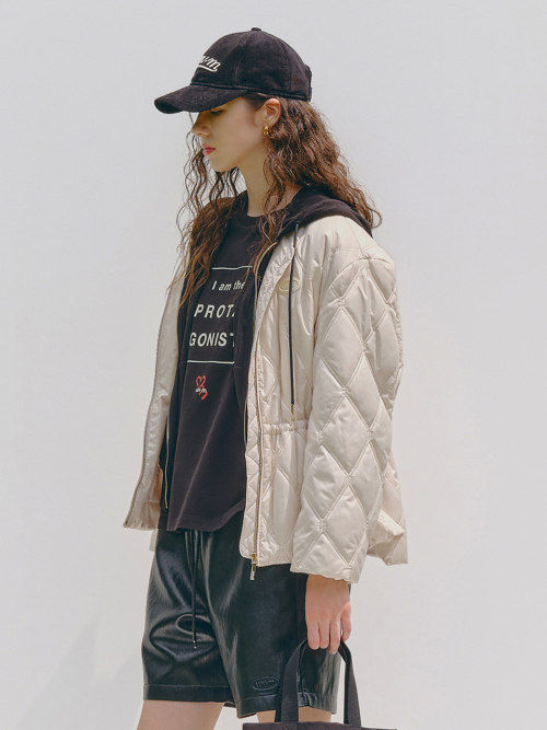 CURVY ZIP-UP JACKET_CREAM