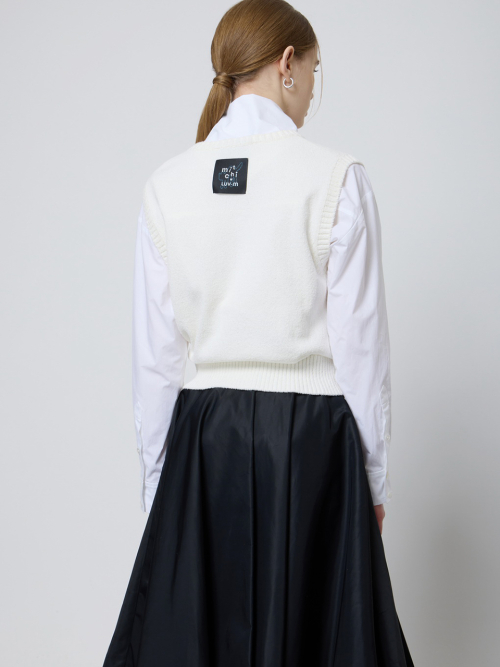 MITCHI VEST_IVORY