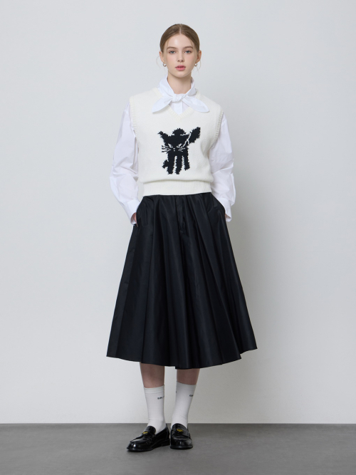 MITCHI VEST_IVORY