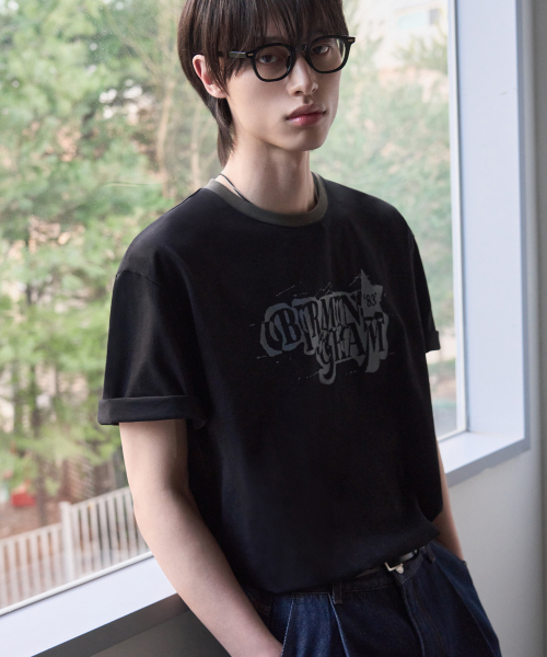 VINTAGE VIRMINGHAM RINGER T-SHIRT [2COLORS]