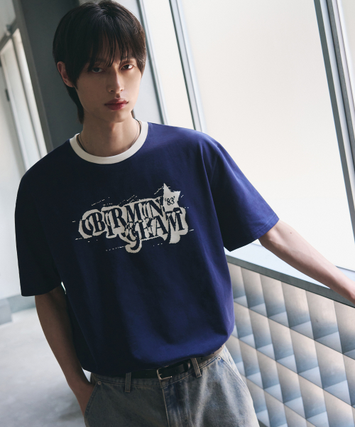 VINTAGE VIRMINGHAM RINGER T-SHIRT [2COLORS]