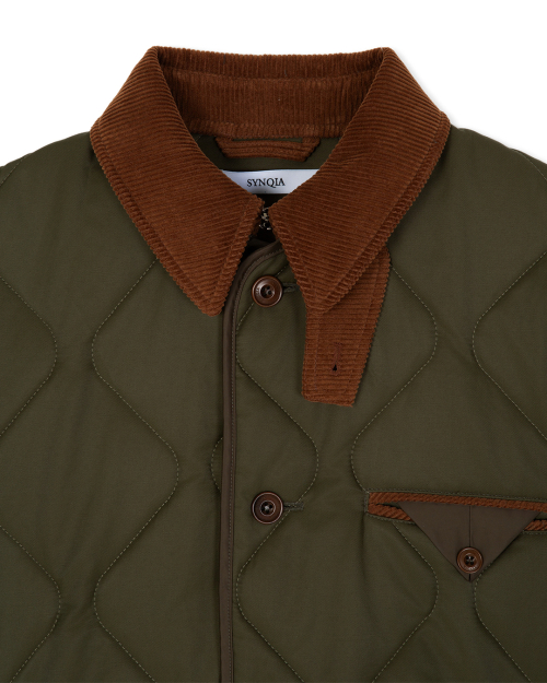 Стеганая куртка Heritage Olive