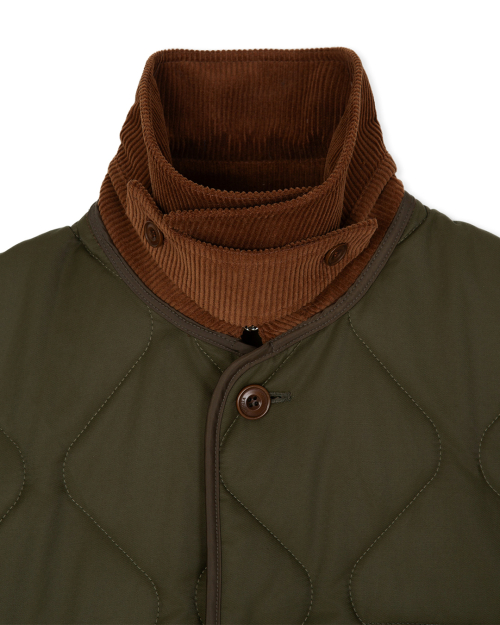 Стеганая куртка Heritage Olive