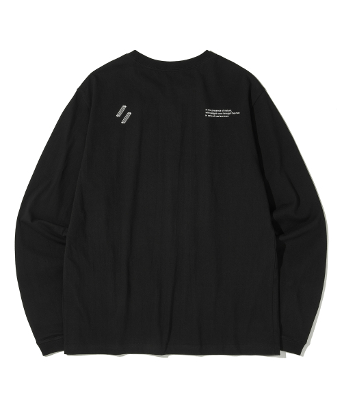 SLASH LONGSLEEVES T-SHIRTS_BLACK