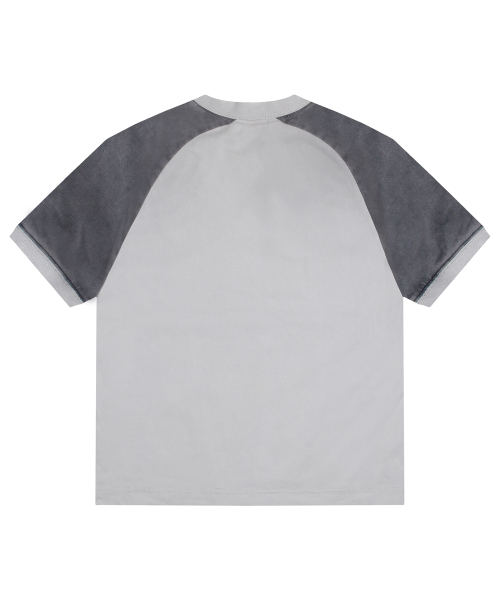 Реглан с эффектом потертости Kate XTT138 (GRAY)