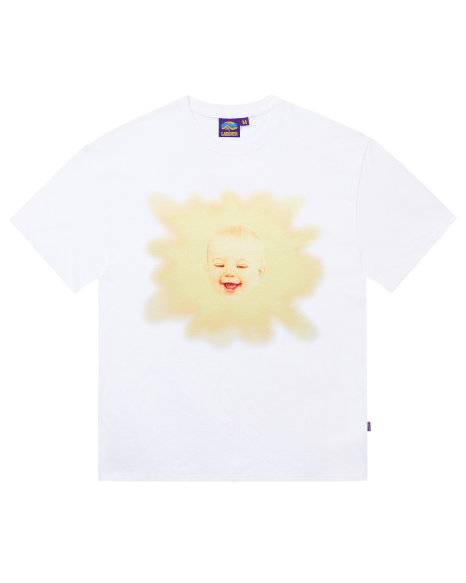 Tシャツ・カットソー LAUGHER Teletubbies Poringer T-Shirt White TE39 711+P4ci4GL.jpg
