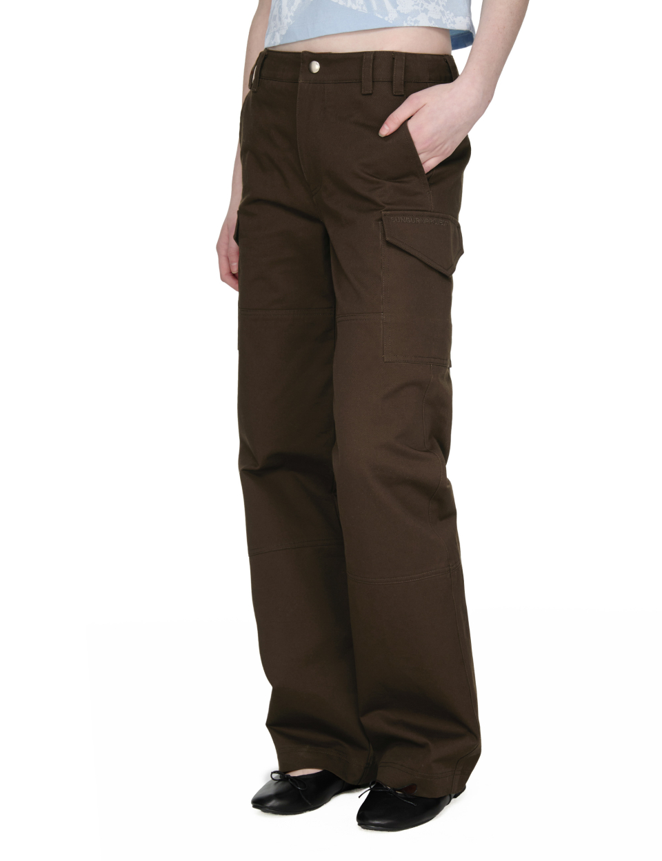 ★25SS新作★SUNBURNPROJECT★Low-rise Cargo Pants MUSINSA公式 | SUNBURNPROJECT Low-rise Cargo Pants, BROWN