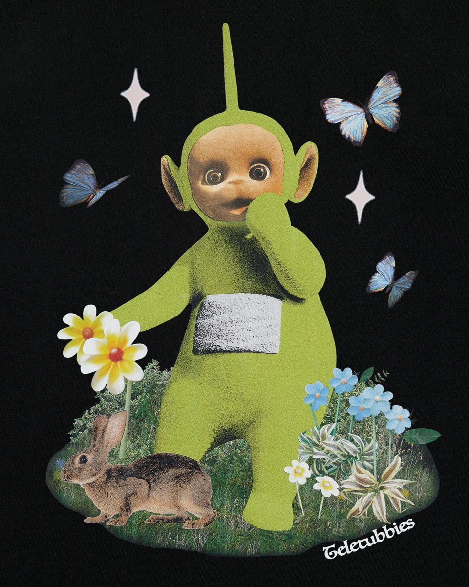 Tシャツ・カットソー LAUGHER Teletubbies Garden Nana T-Shirt White TE25 MUSINSA | LAUGHER [Teletubbies] Hug T-shirt - White