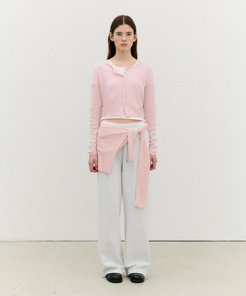 NUBASIC JOGGER PANTS LIGHT GRAY